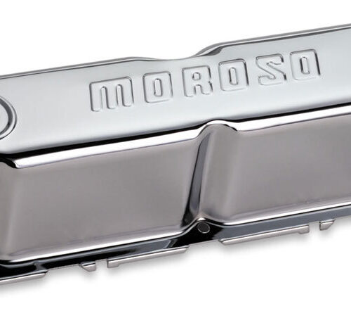 Chrome B/E Valve Covers SBF Tall w/o Baffle