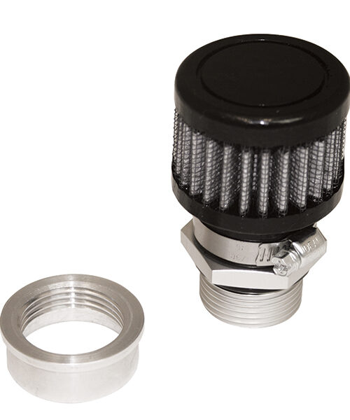 Valve Cover Breather Kit U-Weld - Aluminum