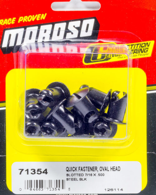 Oval Head Quick Fastener 7/16 x .500