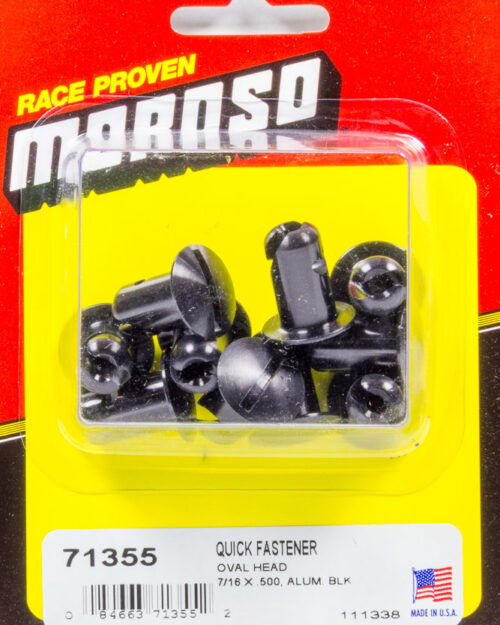 Oval Head Quick Fastener 7/16 x .500