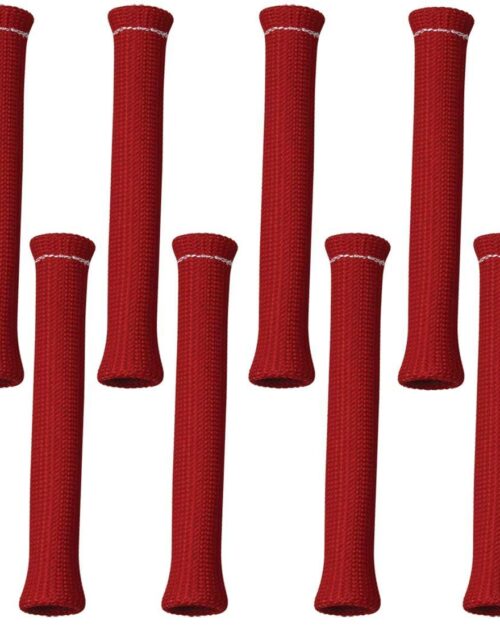 Spk Plug Boot Protectors High Temp Red 8-Pack