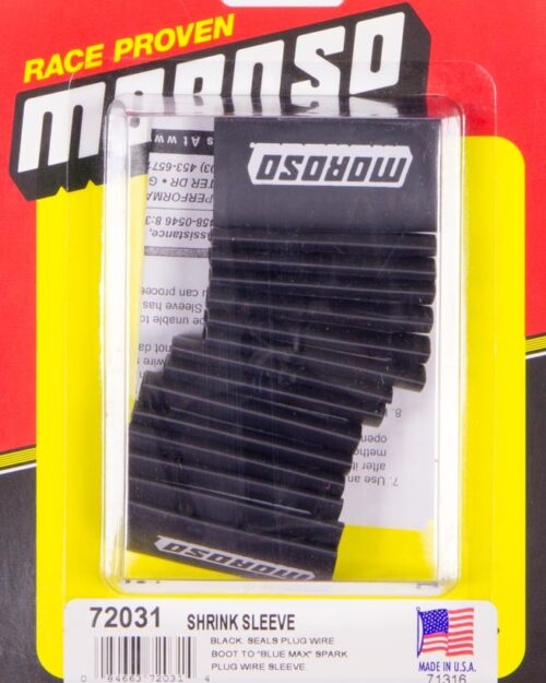 Black Shrink Sleeve 18 Pieces