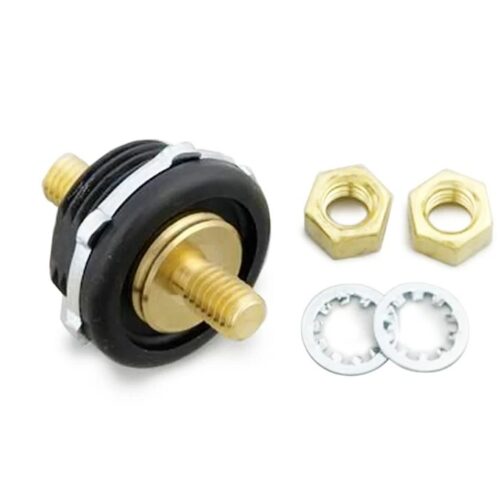 Thru Panel Battery Terminal Black