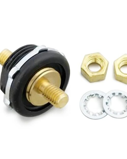 Thru Panel Battery Terminal Black