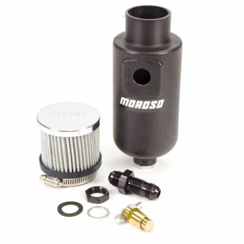 Poly Breather Tank w/8an Fitting