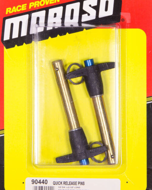 Quick Release Pins (2) 1/2 x 2-1/2