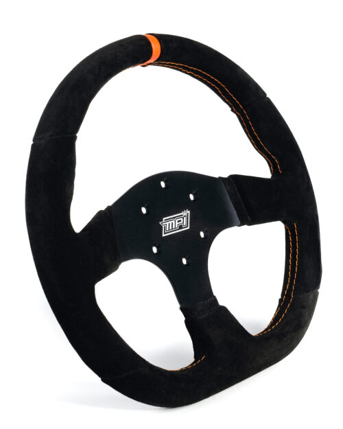 Touring Steering Wheel 13in D Shaped Suede