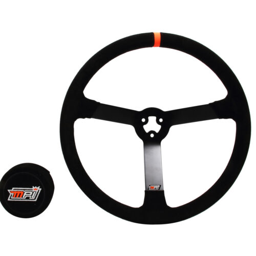 15in 3-Bolt Std Steel Wheel Suede Grip