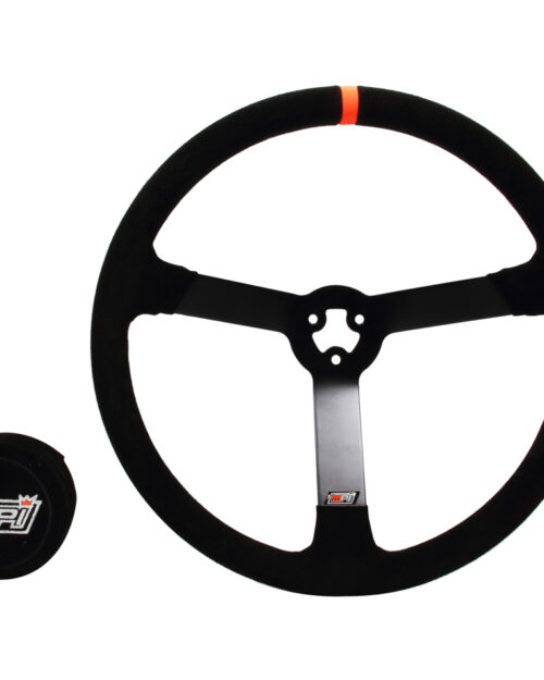 15in 3-Bolt Std Steel Wheel Suede Grip