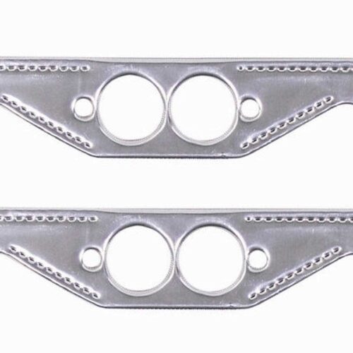 Alum SBC Exhaust Gasket Round Port