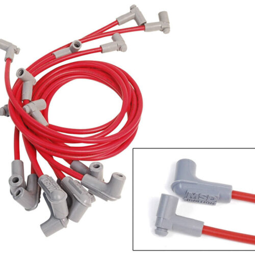 8.5MM Spark Plug Wire Set - Red