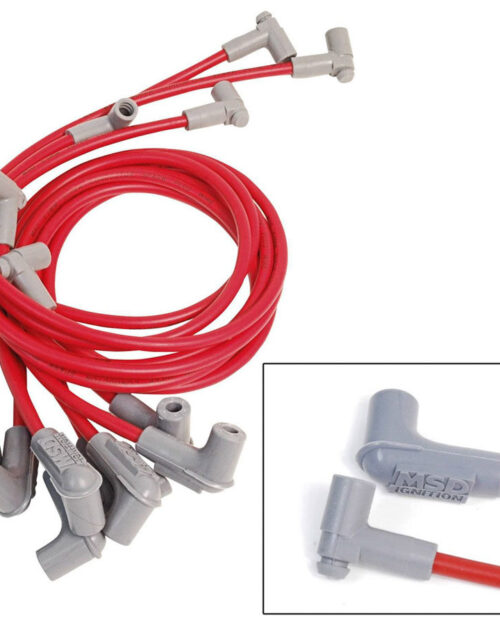 8.5MM Spark Plug Wire Set - Red