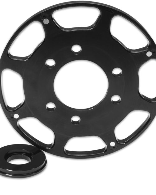 SBC 7in Crank Trigger Wheel Black