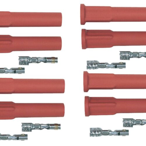 Straight Spark Plug Boots - 8-pack
