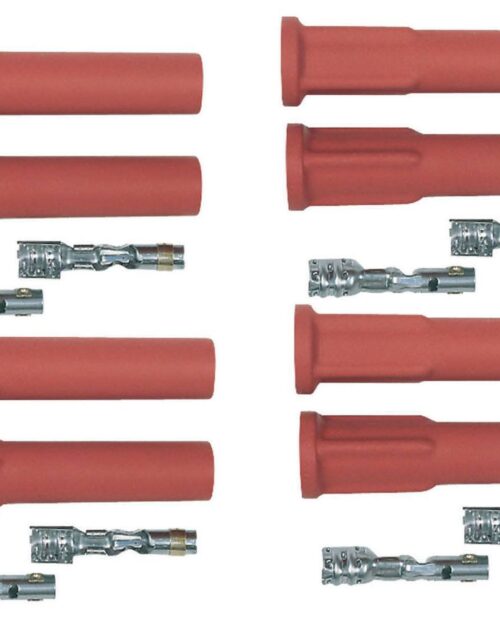 Straight Spark Plug Boots - 8-pack