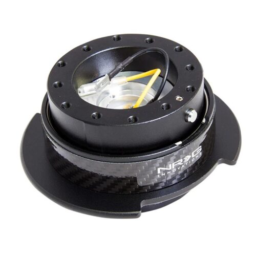 Steering Quick Release Kit 2.5 Black w/ Carbon