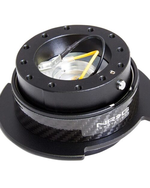 Steering Quick Release Kit 2.5 Black w/ Carbon