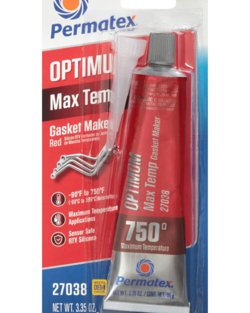 Optimum Red RTV 3 Oz Silicone