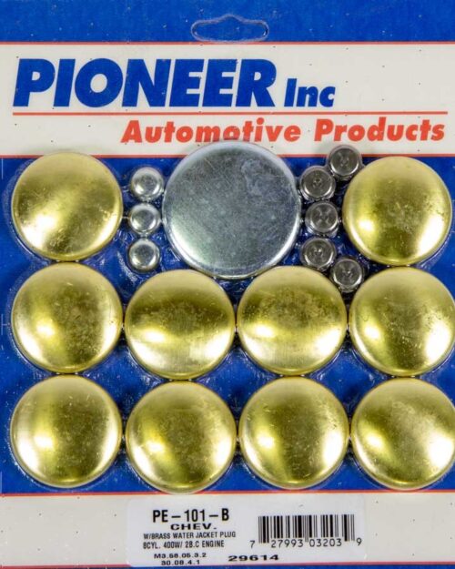 400 Chevy Freeze Plug Kit - Brass
