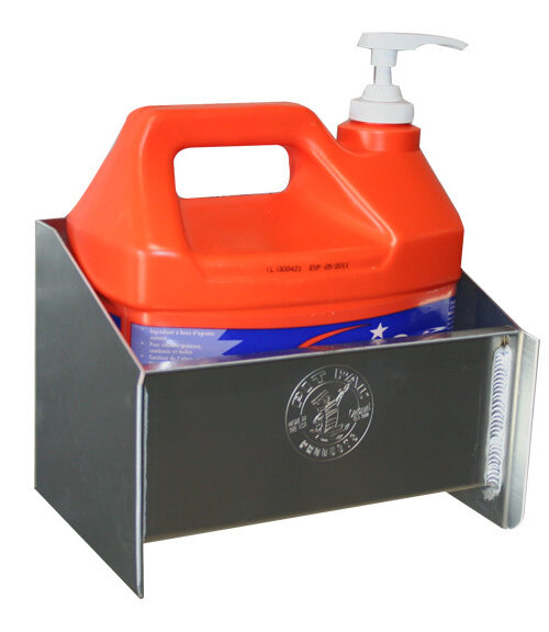 Shelf Go-Jo Dispenser