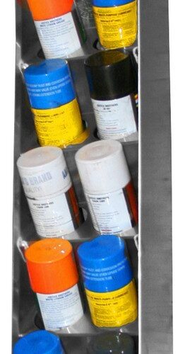 Aerosol Spray Can Shelf 12 Can Vert.