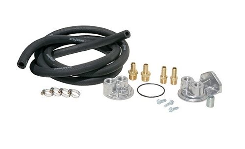 Std. Oil Filter Relocati on Kit (Single)  3/4in-1