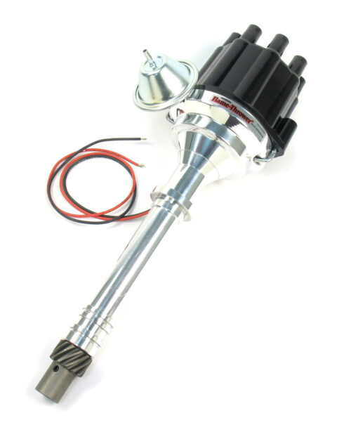 Chevy V8 Billet F/T Distributor w/Bk Cap