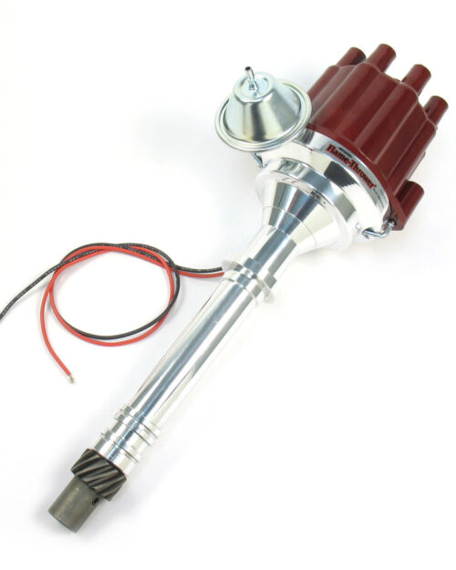 Chevy V8 Billet F/T Distributor w/Red Cap