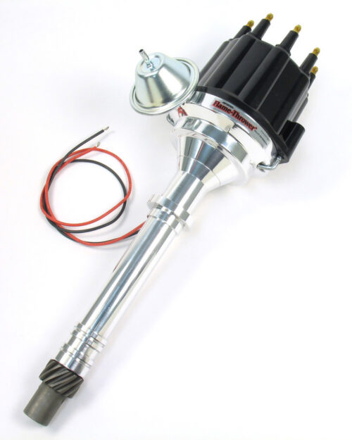 SBC/BBC Billet Dist. w/ Black Cap & Male Tower