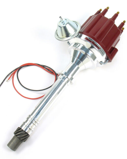 SBC/BBC Billet Dist. w/ Red Cap & Male Tower