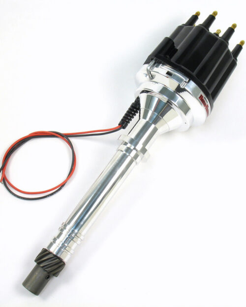 SBC/BBC Billet Dist. w/ Black Cap & Male Tower