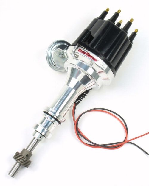 SBF Billet Distributor w/Blk Cap