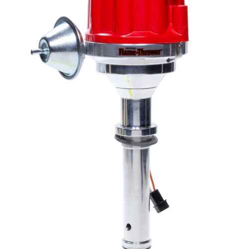 Billet Distributor Chevy V8 - Red Male Cap