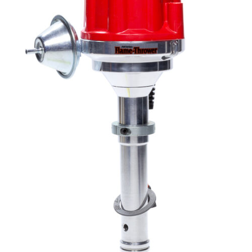 Billet Distributor Chevy V8 - Red Male Cap