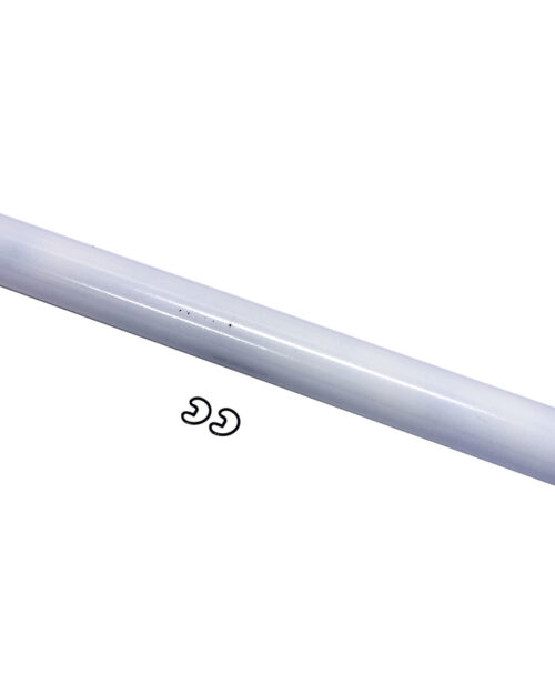 Steel Driveshaft 44in Long 2.5in Dia.