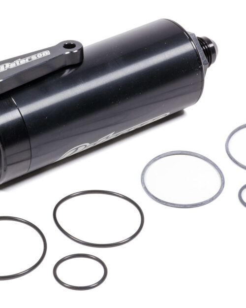 Fuel Filter -8an 100 Micro w/Ball Valve