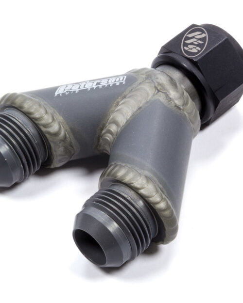 Y-Manifold -12an Female Swivel to 12an Male