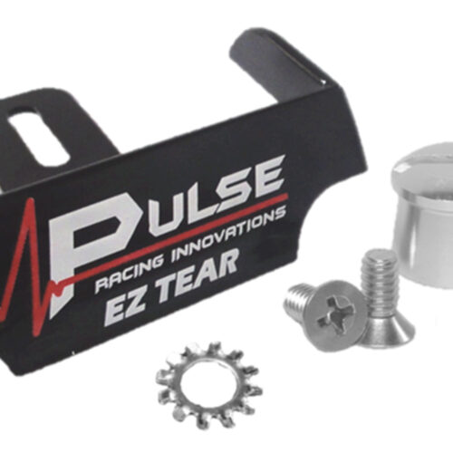 EZ Tear Black w/ Silver Tear Off Post