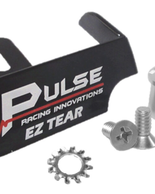 EZ Tear Black w/ Silver Tear Off Post