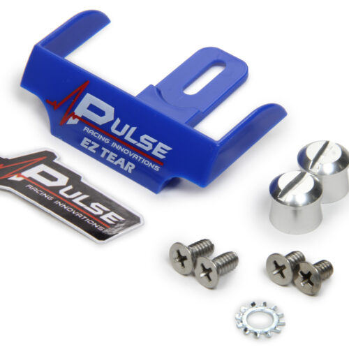 EZ Tear Blue w/ Silver Tear Off Post