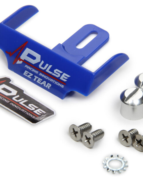 EZ Tear Blue w/ Silver Tear Off Post