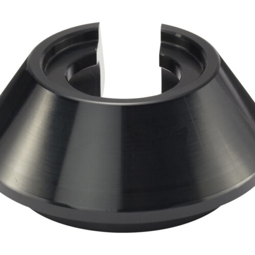 Spring Seat 2.5in Coil - Over Steep Angle Blk