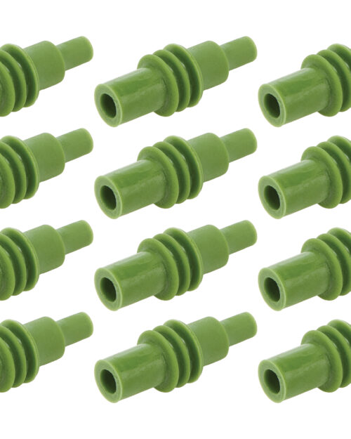 Green Cavity Plug Weatherpack 20 pack