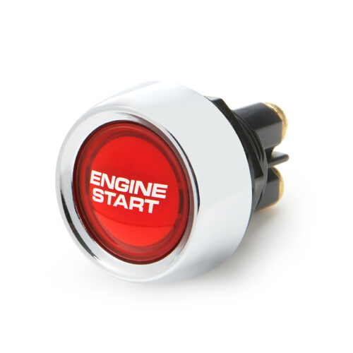 Switch Lighted Push Button Red 50 Amp