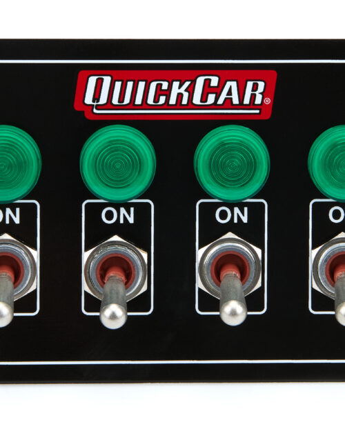 Accessory Panel 4 Switch w/Pilot Weatherproof