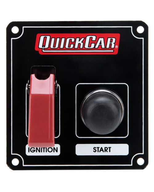 Ignition Panel Black w/ Flip Switch