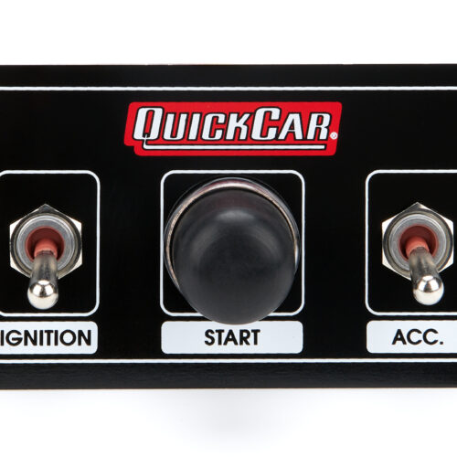 Ignition Panel Black w/ Weatherproof Switches