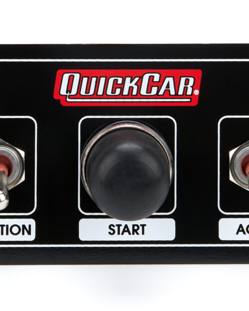 Ignition Panel Black w/ Weatherproof Switches