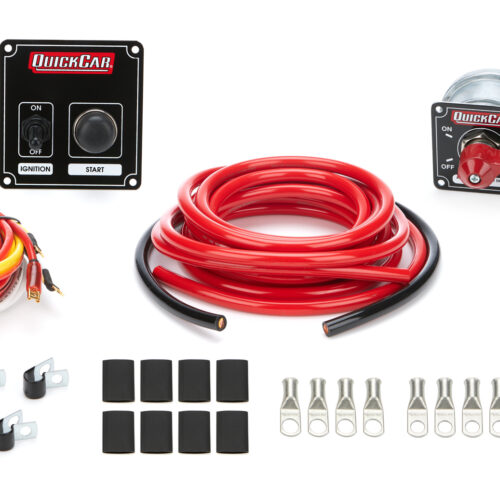 Wiring Kit 4 Gauge with Black 50-802 Panel