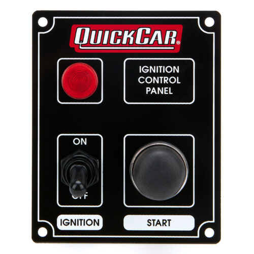 Ignition Panel Black w/ Lights
